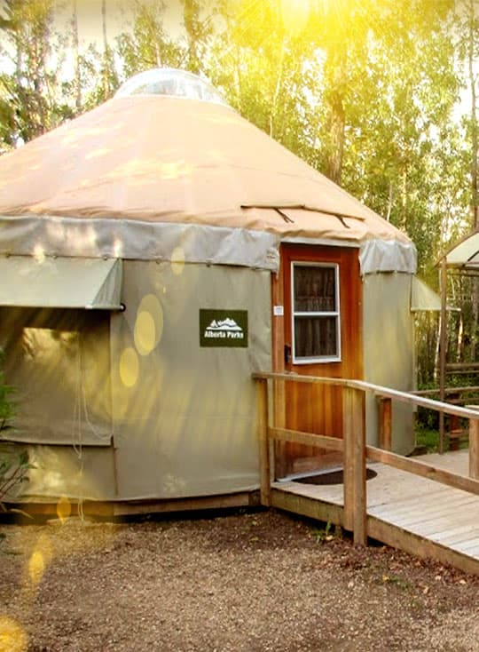 Miquelon Lake Yurts