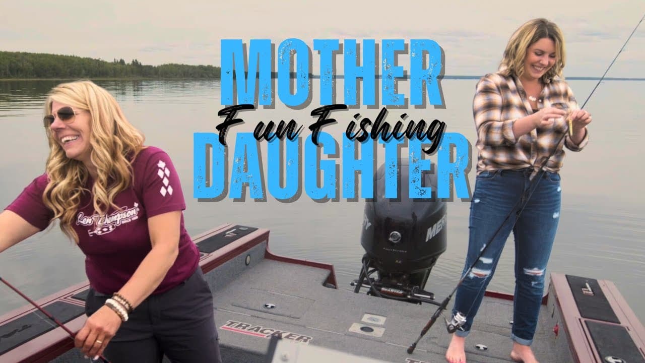 Mother Daughter Fishing Fun