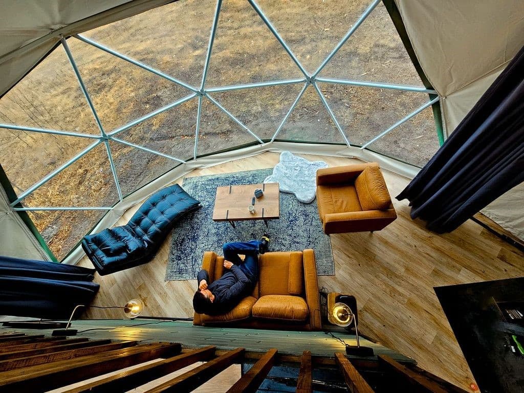 room inside the dome