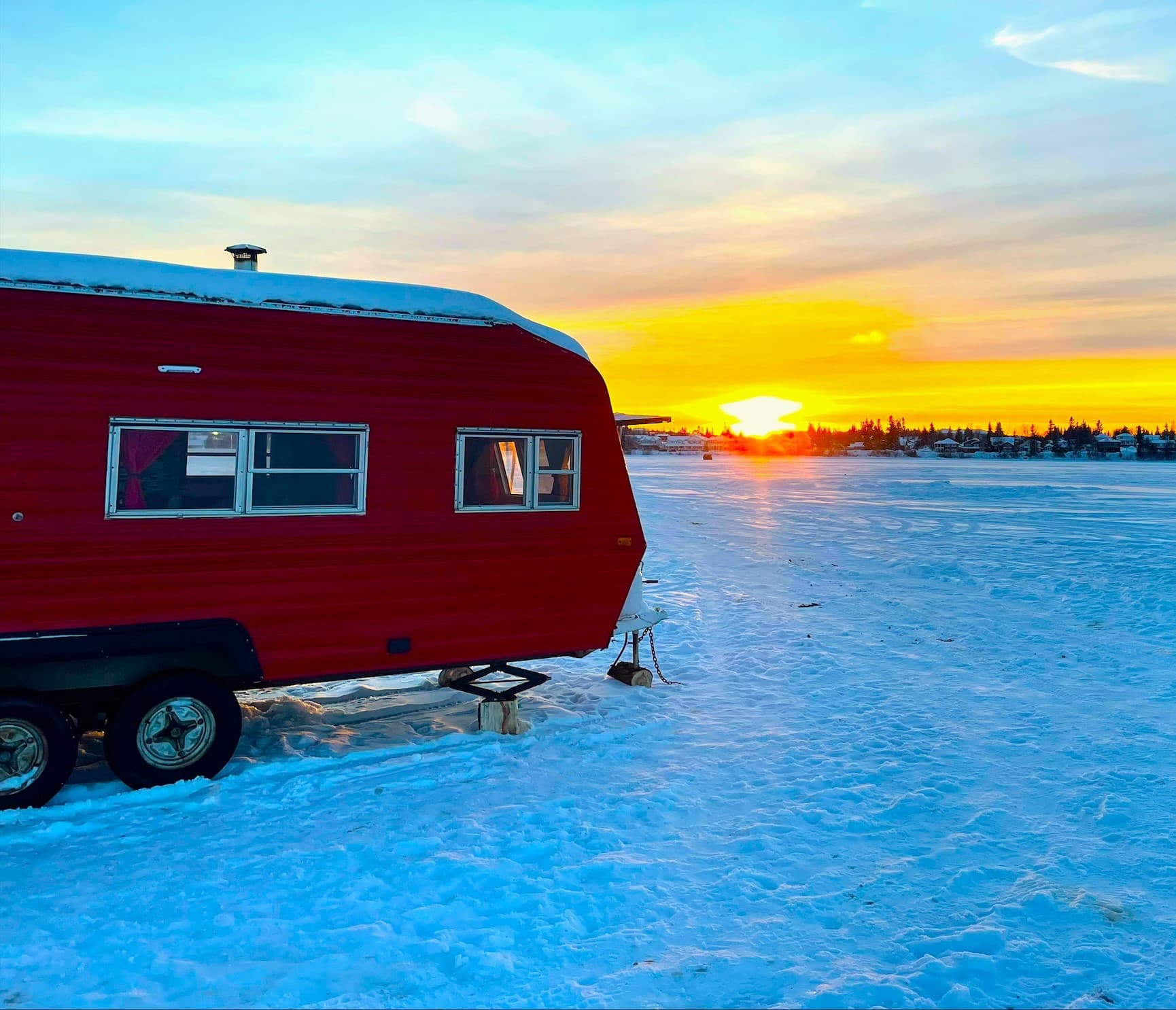 Ice Hut Luxe in the Lakeland